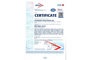 ISO 9001 Certificate for Quality Management System - KRONEMAG INDUSTRIES