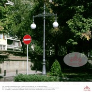 Parklaternen Mastleuchten Gusseisen 1H1-Y2