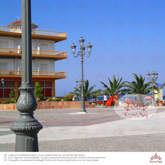 Kandelaber Mastleuchte aus Gusseisen D4-S31