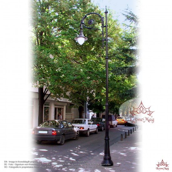 Kandelaber Mastleuchte aus Gusseisen T28-L1