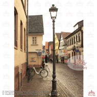 Gusseisen Kandelaber für Außenbeleuchtung B1-1b