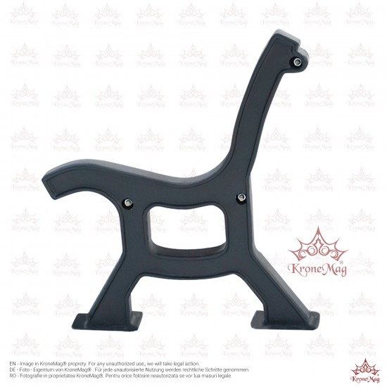 Parkbank,Sitzbank mit Rückenlehne aus Gusseisen und Holzauflage 700