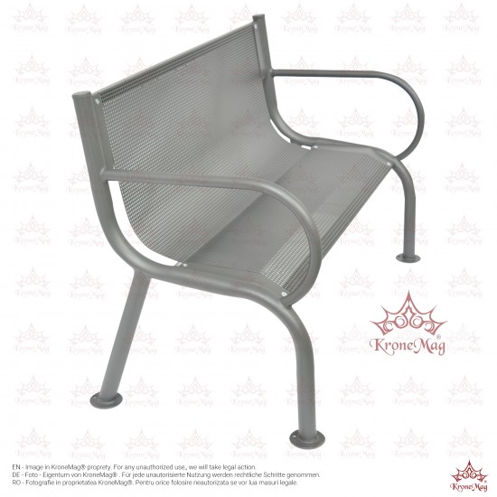 Parkbank,Sitzbank Metall KASSEL 2