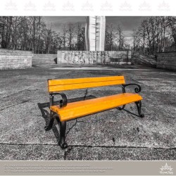 Park- und Gartenbank - VILLABELLA mit Armlehnen Park- und Gartenbank - VILLABELLA mit Armlehnen