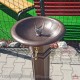 Trinkbrunnen,Standtrinkbrunnen aus Aluminium DURBAN 3A für den Außenbereich