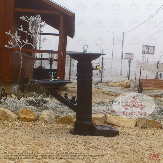 Trinkbrunnen,Standtrinkbrunnen aus Aluminium DURBAN 4 für den Außenbereich Trinkbrunnen,Standtrinkbrunnen aus Aluminium DURBAN 4 für den Außenbereich
