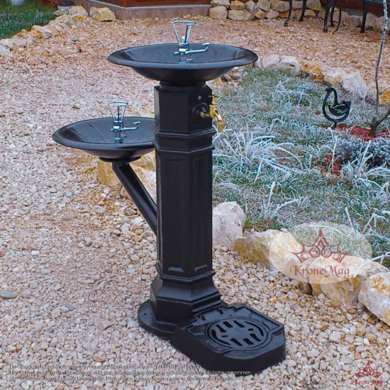 Trinkbrunnen,Standtrinkbrunnen aus Aluminium DURBAN 4 für den Außenbereich Trinkbrunnen,Standtrinkbrunnen aus Aluminium DURBAN 4 für den Außenbereich