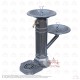 Trinkbrunnen,Standtrinkbrunnen aus Aluminium DURBAN 4 für den Außenbereich Trinkbrunnen,Standtrinkbrunnen aus Aluminium DURBAN 4 für den Außenbereich