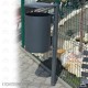 Abfallbehälter für Außen URBAN 8.RL