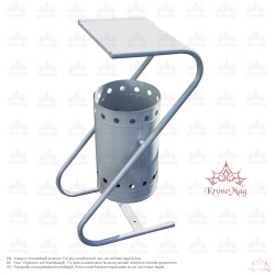 Abfallbehälter für Außen URBAN 18.C mit Schutzdach 