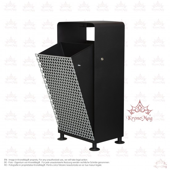 Abfallbehälter für Außen URBAN 35.CS mit Ascher Abfallbehälter für Außen URBAN 35.CS mit Ascher