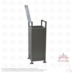 Abfallbehälter für Außen URBAN 27.CS mit Ascher