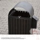 Abfallbehälter für Außen URBAN 9C.1S mit Aschenbecher