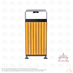 Abfallbehälter für Außen URBAN 19.CS mit Ascher