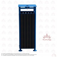 Abfallbehälter für Außen URBAN 39.CS mit Ascher und Deckel