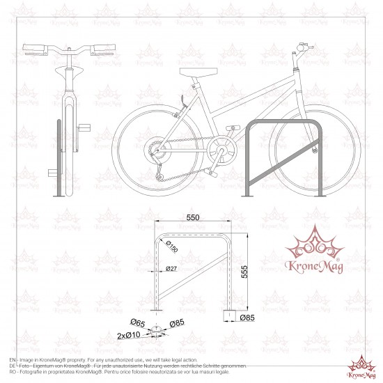 Fahrradständer,Fahrradparker CYCLE-6 Fahrradständer,Fahrradparker CYCLE-6