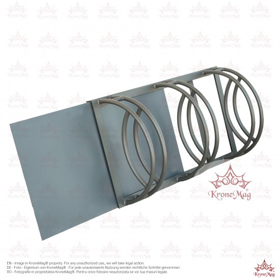 Fahrradständer,Fahrradparker mit Werbeständer BIKE-3.P