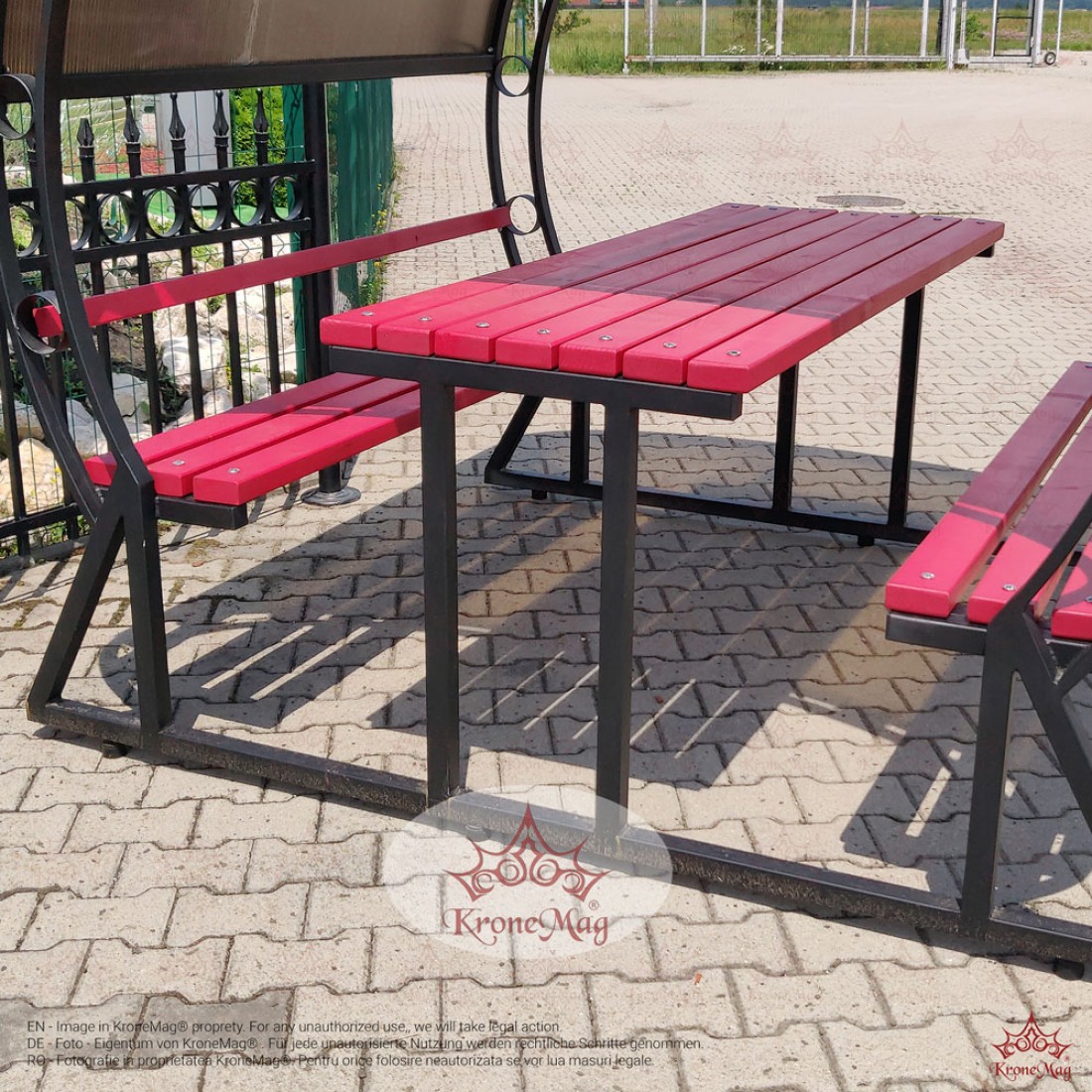 Gartenmöbel Sitzgruppen mit Dach für Aussen OKLAHOMA :: KroneMag