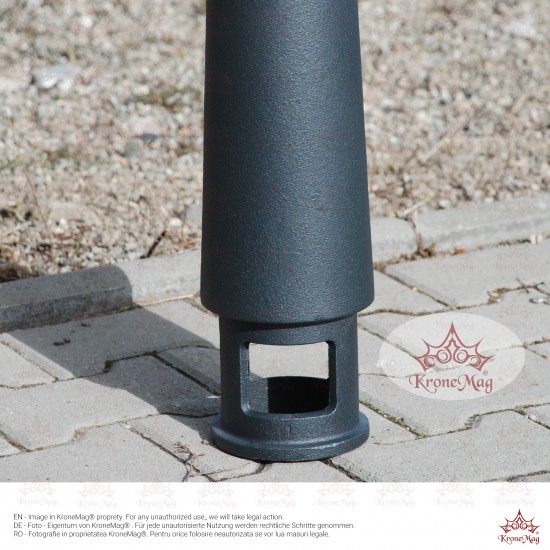 Absperrpfosten,Poller,Pfosten aus Gusseisen 409 Absperrpfosten,Poller,Pfosten aus Gusseisen 409