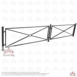 Metallzaun zur Abgrenzung PG4.2 Metallzaun zur Abgrenzung PG4.2