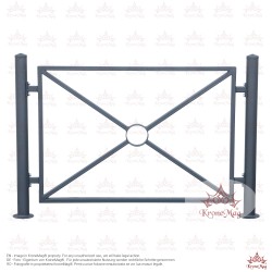 Metallzaun zur Abgrenzung PG4 Metallzaun zur Abgrenzung PG4