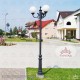 Kandelaber Mastleuchte für Straßenbeleuchtung VILLA-3 Kandelaber Mastleuchte für Straßenbeleuchtung VILLA-3