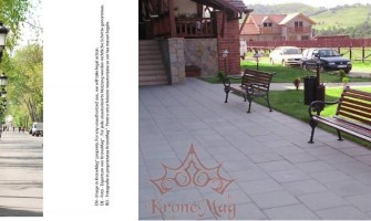 Wanderung zwischen guter Straßenmöbeln