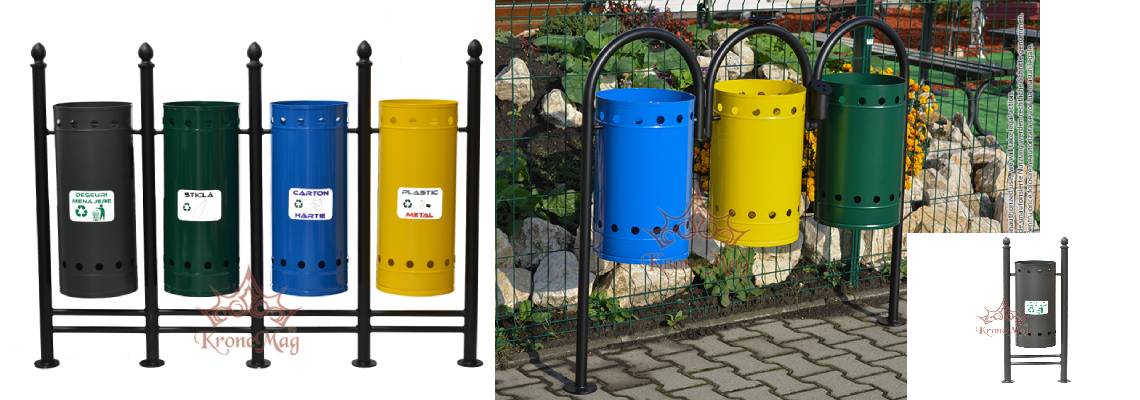 Selektive Abfallsammlung, selektive Abfallbehälter