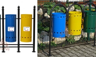 Selektive Abfallsammlung, selektive Abfallbehälter