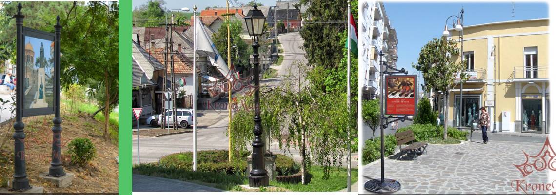 Schilder auf Waldwegen