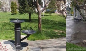 Trinkbrunnen mit einem neuem Design