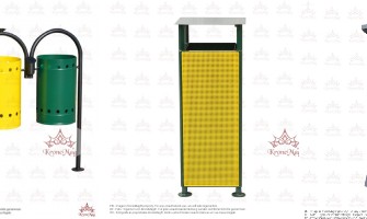 Recyclingprozess und Abfallbehälter