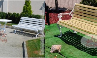 Bequeme Gartenbänke