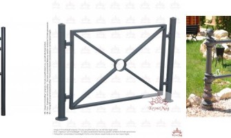 Feuerverzinkte Zäune