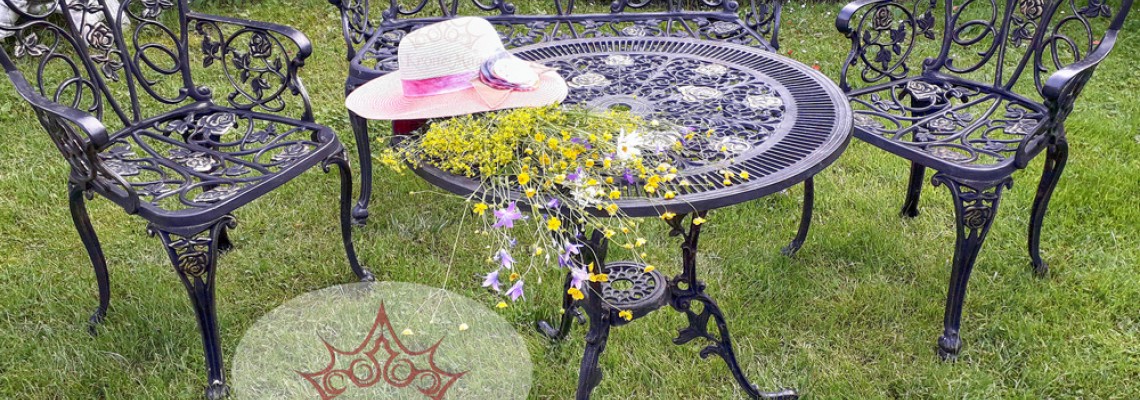 Ideen für die Gestaltung von Gartenmöbeln