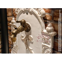 Gartenbrunnen, Wandbrunnen, Trinkbrunnen aus Gusseisen 608