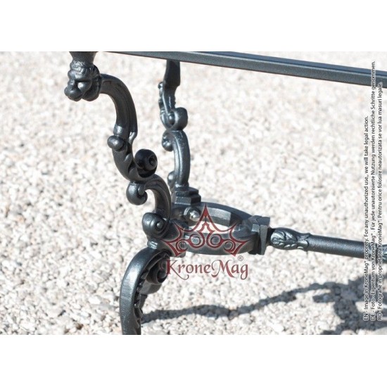 Gartentisch,Terrassentisch mit Gusseisenbeine M803-D Gartentisch,Terrassentisch mit Gusseisenbeine M803-D