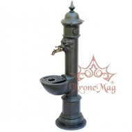 Gartenbrunnen, Standbrunnen, Trinkbrunnen aus Gusseisen 602