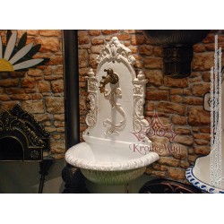 Gartenbrunnen, Wandbrunnen, Trinkbrunnen aus Gusseisen 608