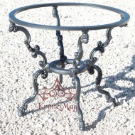 Gartentisch, Terrassentisch mit Gusseisenfüße M810-D