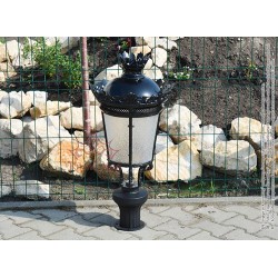 Gusseisen Pollerleuchten für Außen, Wegeleuchten, Standleuchten MS-H7-PALASIO