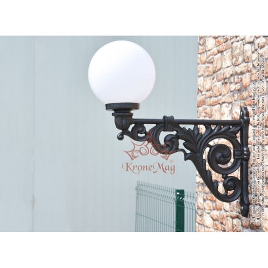 Wandlaternen Aussen aus Gusseisen LG101.KUGEL 250