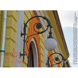 Wandleuchten Außen Antik aus Gusseisen ME143L KUGEL 400