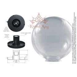 Straßenlaternen, Parklaternen KUGEL Ø400.T.OZ-400