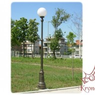 Gusseisen Kandelaber für Außenbeleuchtung M6