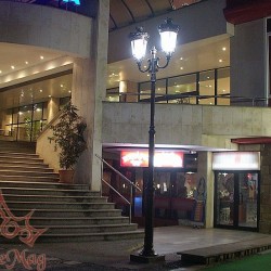 Kandelaber Gusseisen Masten für Außenbeleuchtung VILLA2-2