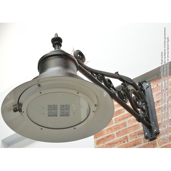 Wandleuchten Außen Antik aus Gusseisen ME510 OT580 LED30W Wandleuchten Außen Antik aus Gusseisen ME510 OT580 LED30W