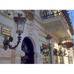 Wandleuchten Außen Antik aus Gusseisen ME109 PALASIO