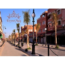 Gusseisen Kandelaber für Außenbeleuchtung 2H-O1