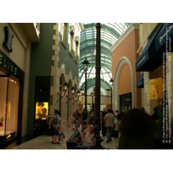 Gusseisen Kandelaber für Außenbeleuchtung D1-1b